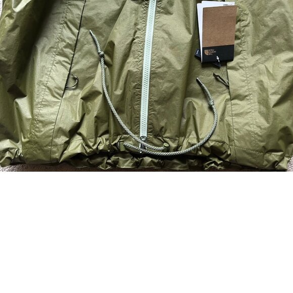 New Women's North Face Antora Rain Parka Jacket Size XL Misty Sage MSRP $130 - Picture 5 of 5